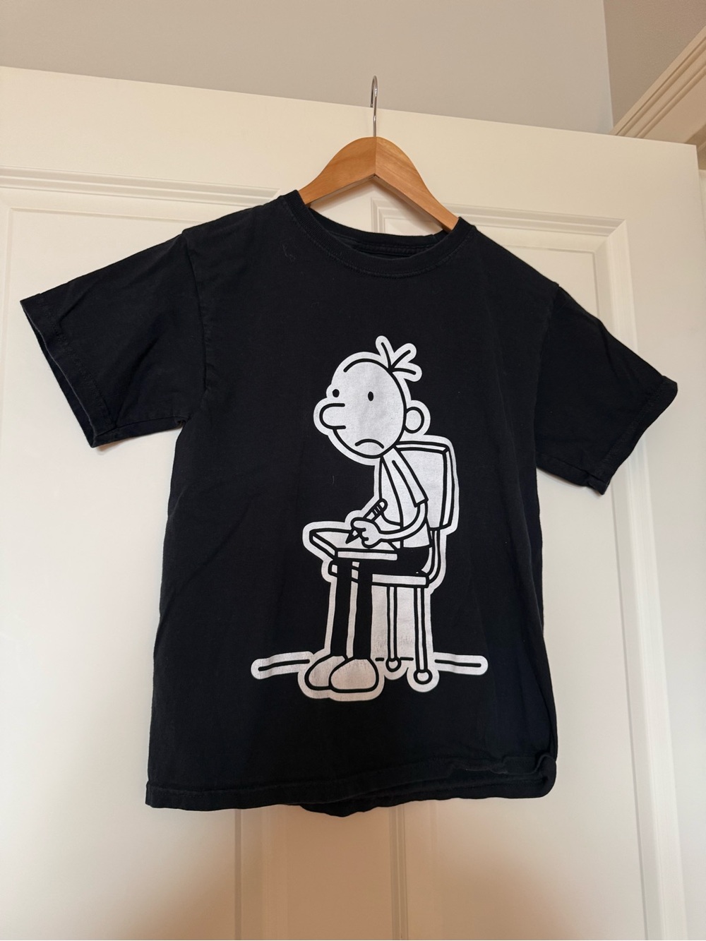 Diary of a Wimpy Kid Greg Heffley Black Graphic T-Shirt
